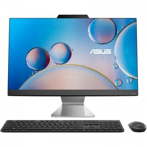 Sistem All-in-One ASUS A3402WVAK cu procesor Intel® Core™ 3 100U pana la 4.7GHz, 23.8”, Full HD, 8GB DDR5 RAM, 256GB SSD, Intel Graphics, No OS, White