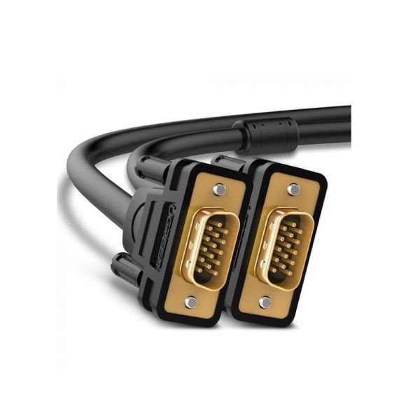 CABLU video Ugreen #VG101 VGA (T) la VGA (T) 5m ecranat negru #11632 (timbru verde 0.8 lei) – 6957303876327