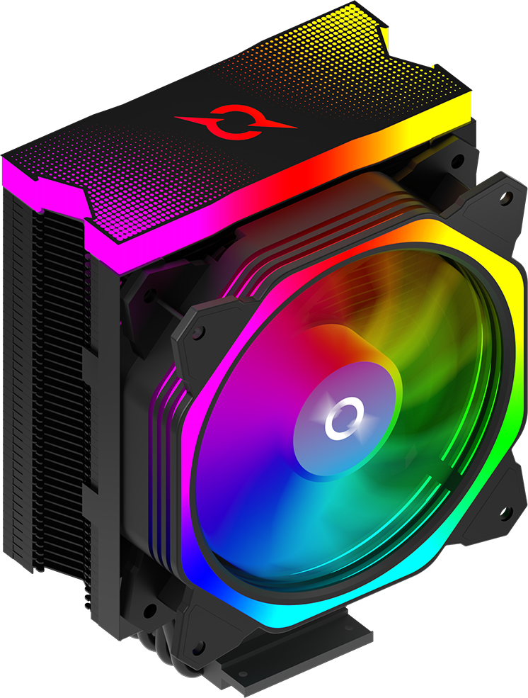 Cooler Procesor AQIRYS Uranus Black, compatibil AMD/Intel