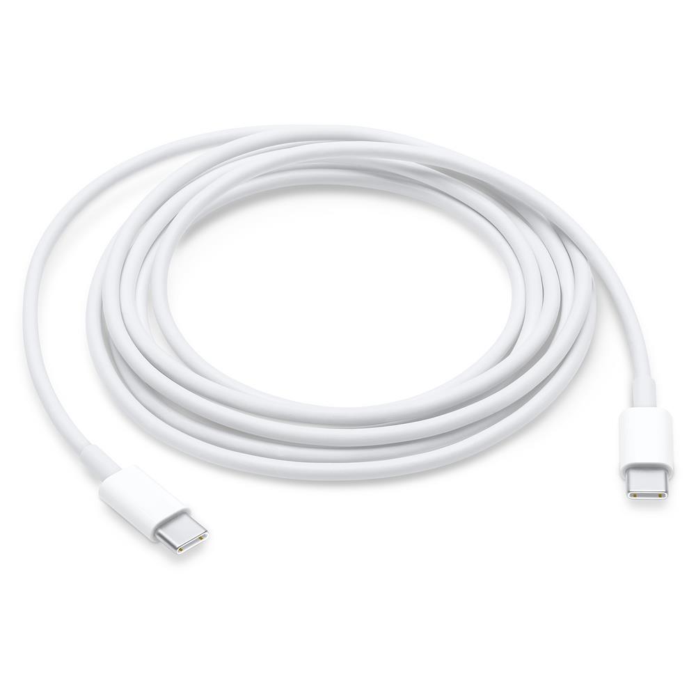 Cabluri de date telefoane, Apple, USB C – USB C, 2m, alb