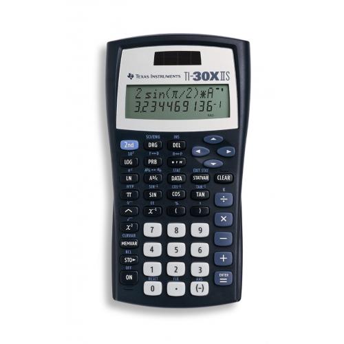 Calculator stiintific Texas Instruments, Incarcare solara, 10 Zecimale, Negru