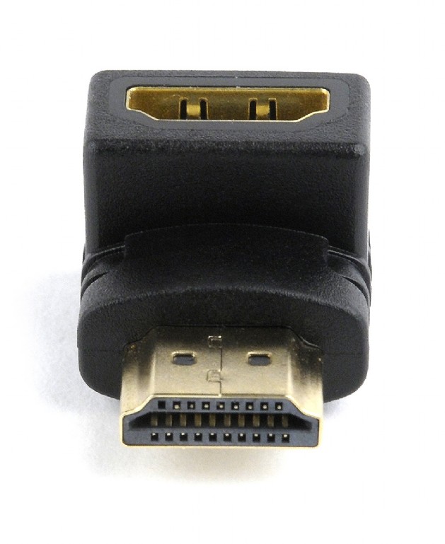 Adaptor Gembird, HDMI masculin-feminin, Negru 3 Adaptor Gembird, HDMI masculin-feminin, Negru - imagine 3