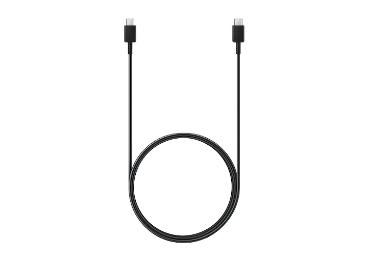 Cablu de date Samsung, USB Type-C & USB Type-C, lungime 1.8 m, max. 3A USB 2.0, Negru