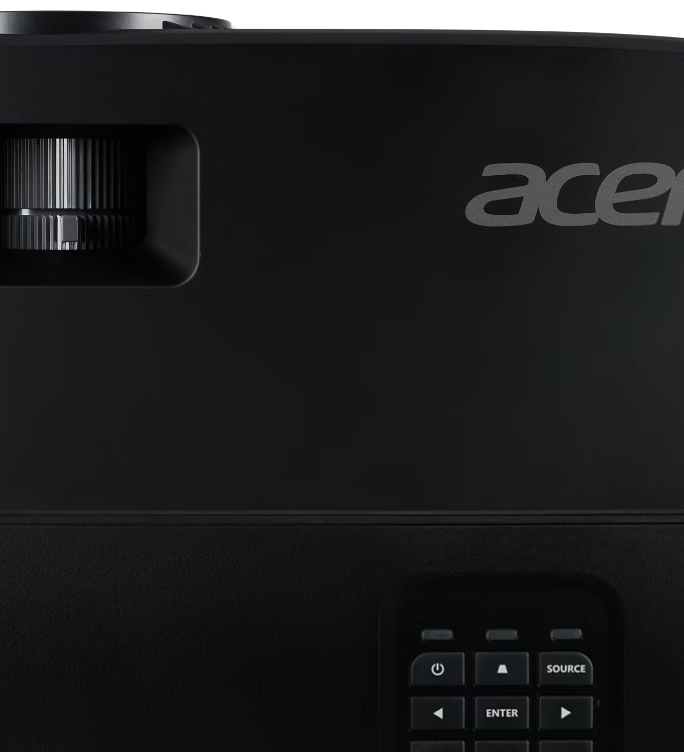 Videoproiector Acer X1229, DLP, XGA, 1024 x 768, 4800lm, HDMI, 4:3, Boxe 3W, Negru