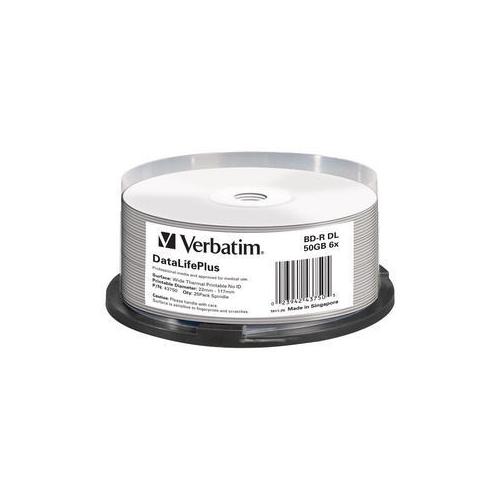 BD-R VERBATIM 50GB, VITEZA 6X, DOUBLE LAYER SURFACE HARD COAT, SPINDLE, 25 BUC, „43750”
