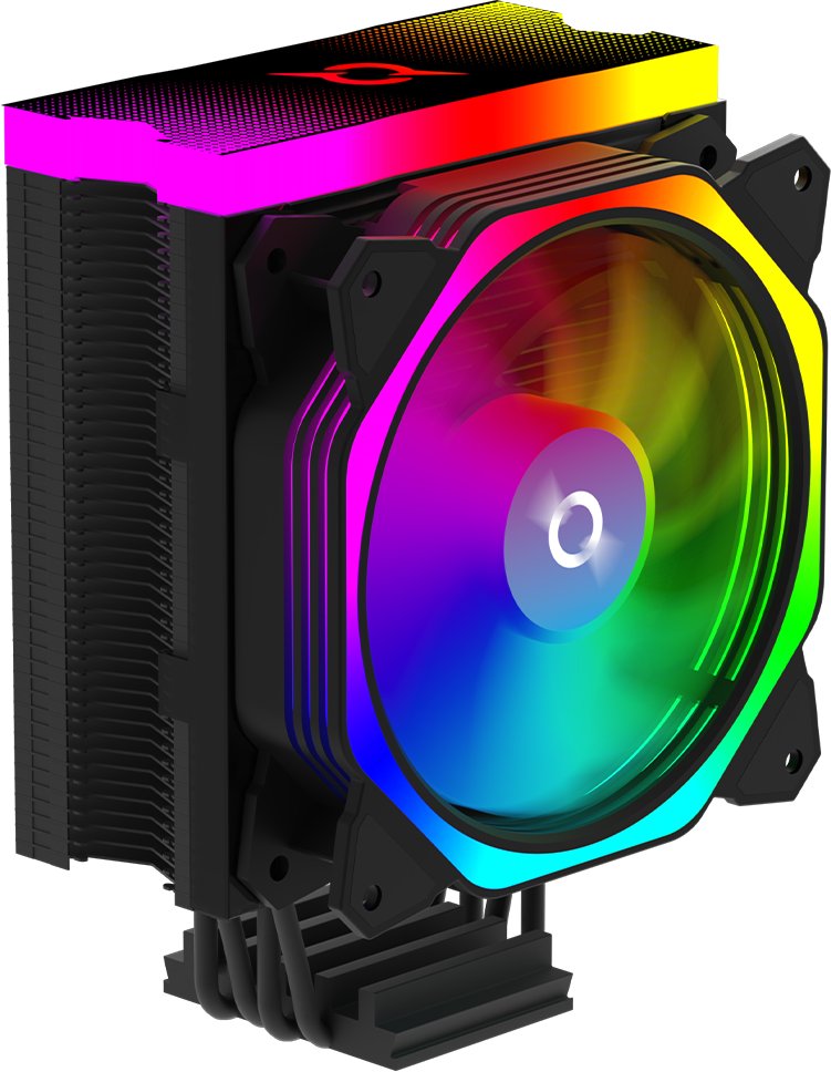 Cooler Procesor AQIRYS Uranus Black, compatibil AMD/Intel 3 Cooler Procesor AQIRYS Uranus Black, compatibil AMD/Intel - imagine 3