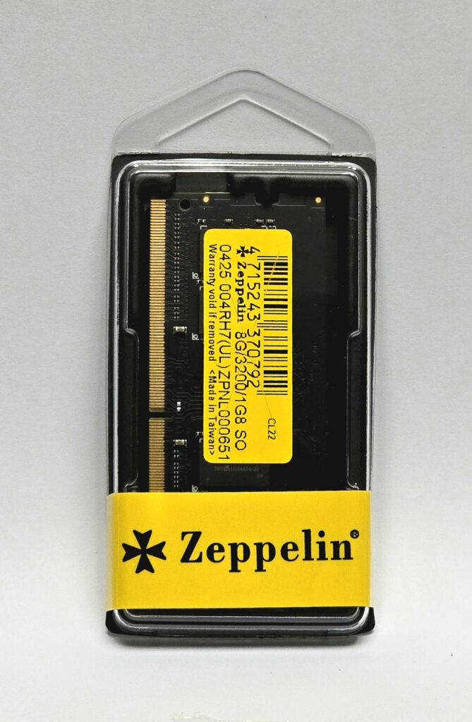 Memorie SODIMM Zeppelin, DDR4 8GB, 3200 MHz, retail