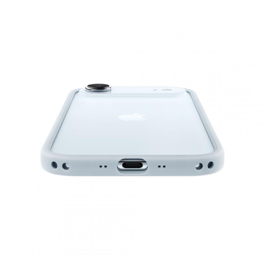 Husa de protectie Apple tip Bumper, Light Blue