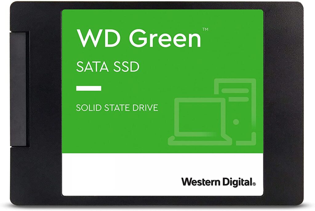 SSD WD Green 1TB SATA, 2.5″, 7mm, Read: 545 MBps