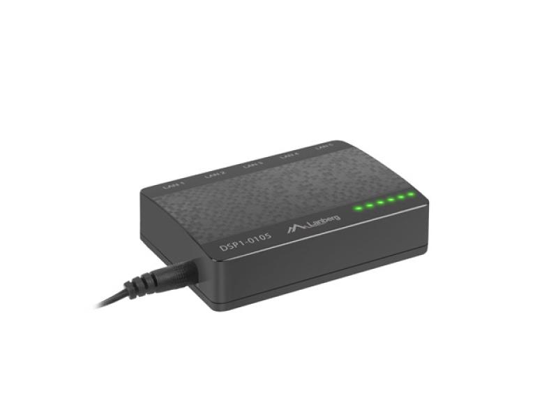 Switch Lanberg DSP1-0105 5 Porturi Negru