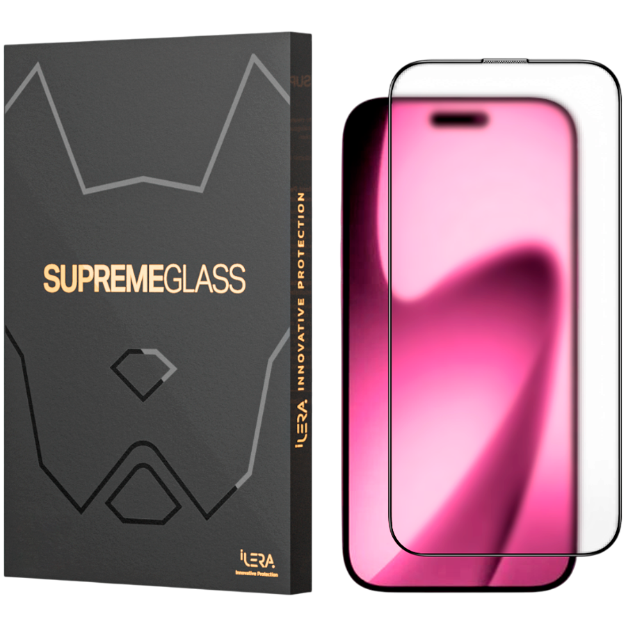 Folie Protectie Sticla iLera FrostedGlass 2.0 pentru iPhone 17 Pro Transparent 1 Folie Protectie Sticla iLera FrostedGlass 2.0 pentru iPhone 17 Pro Transparent