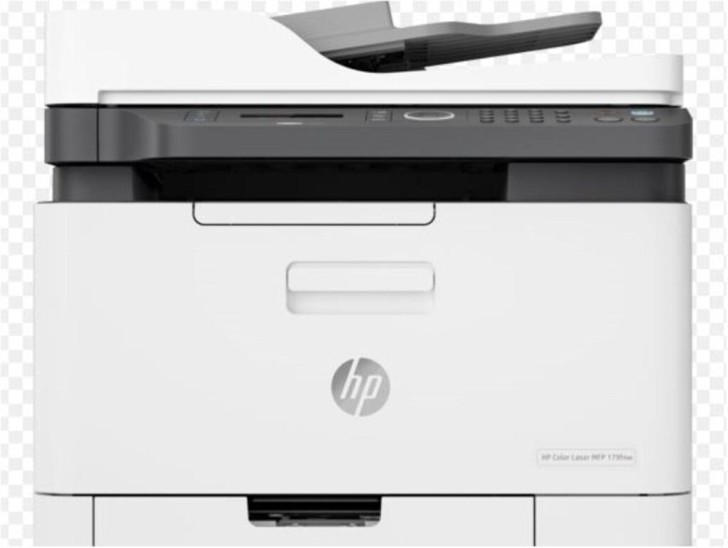 Multifunctional laser color HP LaserJet MFP 179fnw, Retea, Wireless, ADF, A4