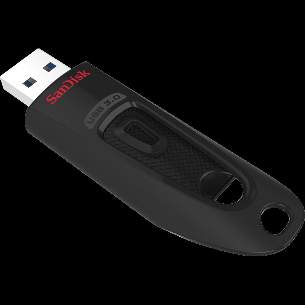 Memorie USB SanDisk Ultra, 128GB, USB 3.0, Negru