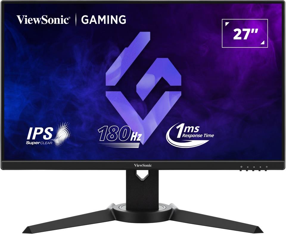 Monitor Gaming LED IPS ViewSonic VX2779J-HD-PRO 27″, Full HD (1920×1080), 180Hz, 1ms (MPRT), AMD FreeSync™, HDR10, 2x HDMI, DisplayPort, Pivot, negru