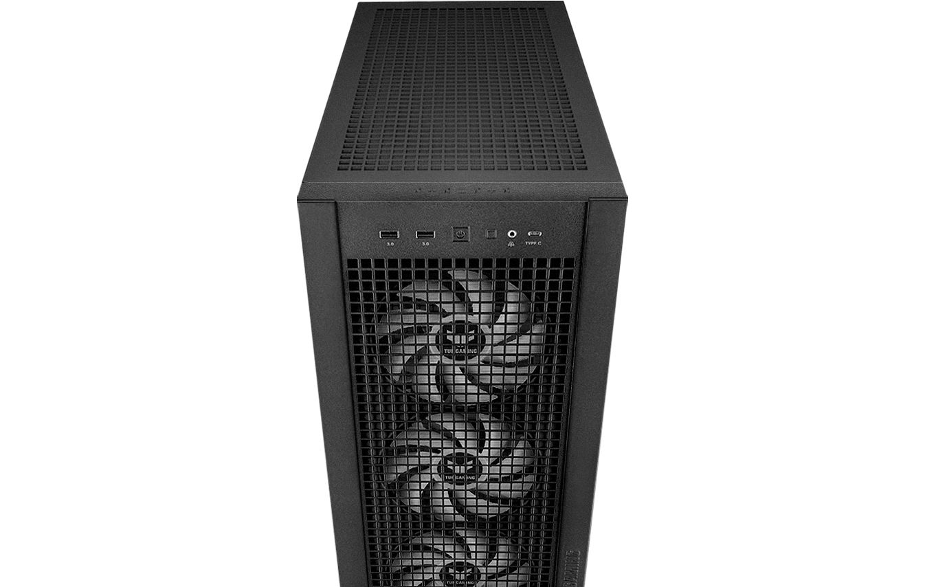 Carcasa PC ASUS TUF Gaming GT302 ARGB, Negru 3 Carcasa PC ASUS TUF Gaming GT302 ARGB, Negru - imagine 3