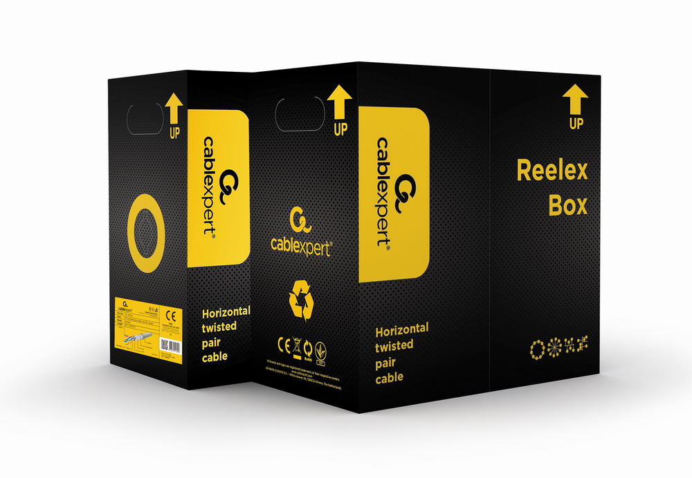 Cablu UTP GEMBIRD UPC-5004E-SOL/100, Cat5e, Cupru-Aluminiu, rola 100m 3 Cablu UTP GEMBIRD UPC-5004E-SOL/100, Cat5e, Cupru-Aluminiu, rola 100m - imagine 3