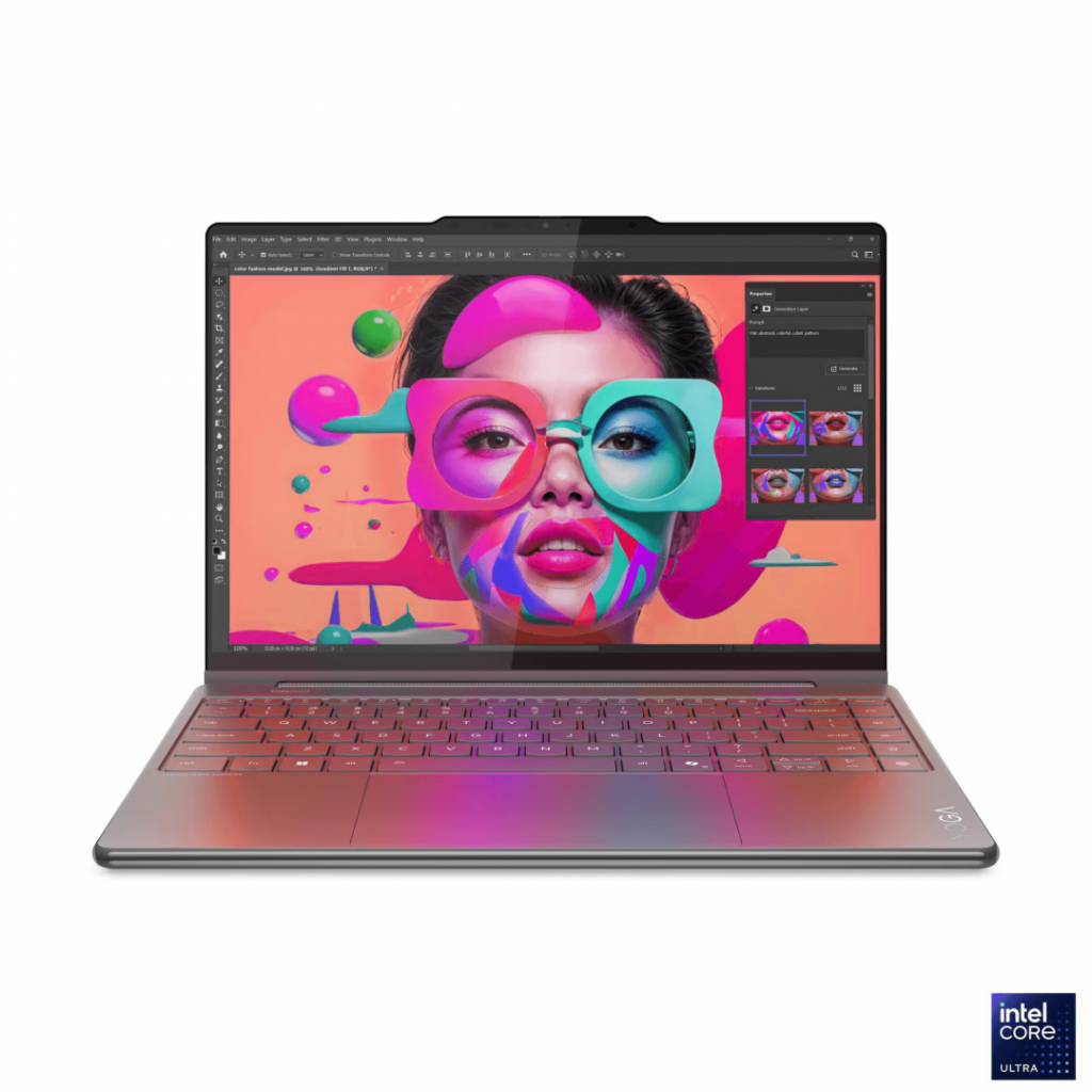 Laptop Lenovo Yoga 9 2-in-1 14ILL10 cu procesor Intel® Core Ultra 7 258V pana la 4.8GHz, 14″ 2.8K, WQXGA+, OLED, 120Hz, Touch, 32GB LPDDR5x RAM, 1TB SSD, Intel® Arc™ Graphics, Windows 11 Pro, Luna Grey, 3y on-site Premium Care