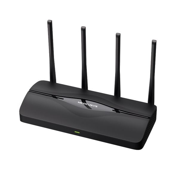 Router Wireless Mercusys MR27BE, BE3600, Dual-Band, Wi-Fi 7, MLO , 2x porturi 2.5Gbps + 2 x porturi 1Gbps, compatibil EasyMesh