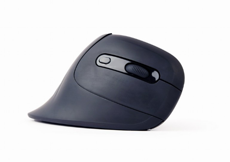 Mouse ergonomic, USB, Gembird MUSW-ERGO-03, negru