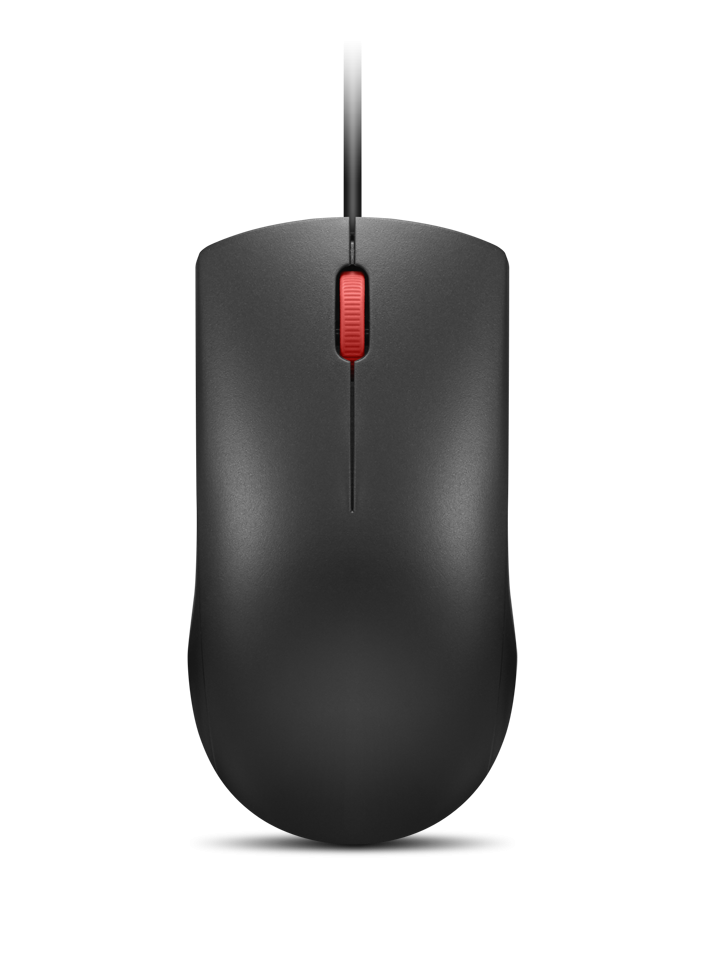 Mouse Lenovo 120, Wired, USB, Optic, 1200DPI, Negru