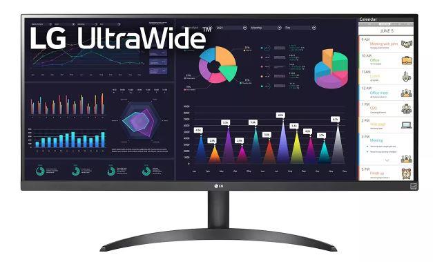 Monitor LG Ultrawide 34WQ500-B, IPS, 34″, 2560 x 1080, 100Hz, 5Ms, AMD FreeSync™, Pivot