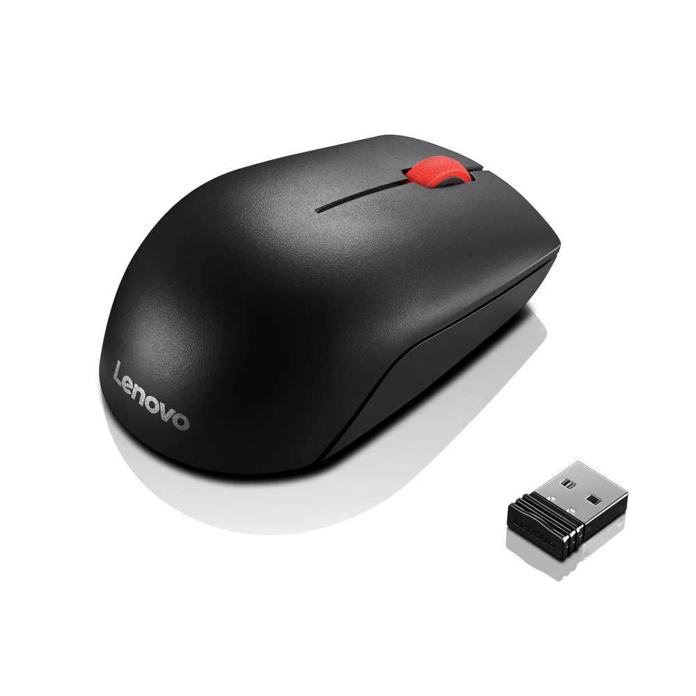 Mouse Lenovo 4Y50R20864, ergonomic, wireless, negru, ambidextru