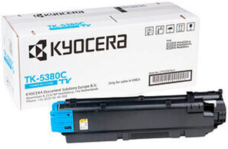 Toner Kyocera TK-5380, original, cyan, 10000 pagini