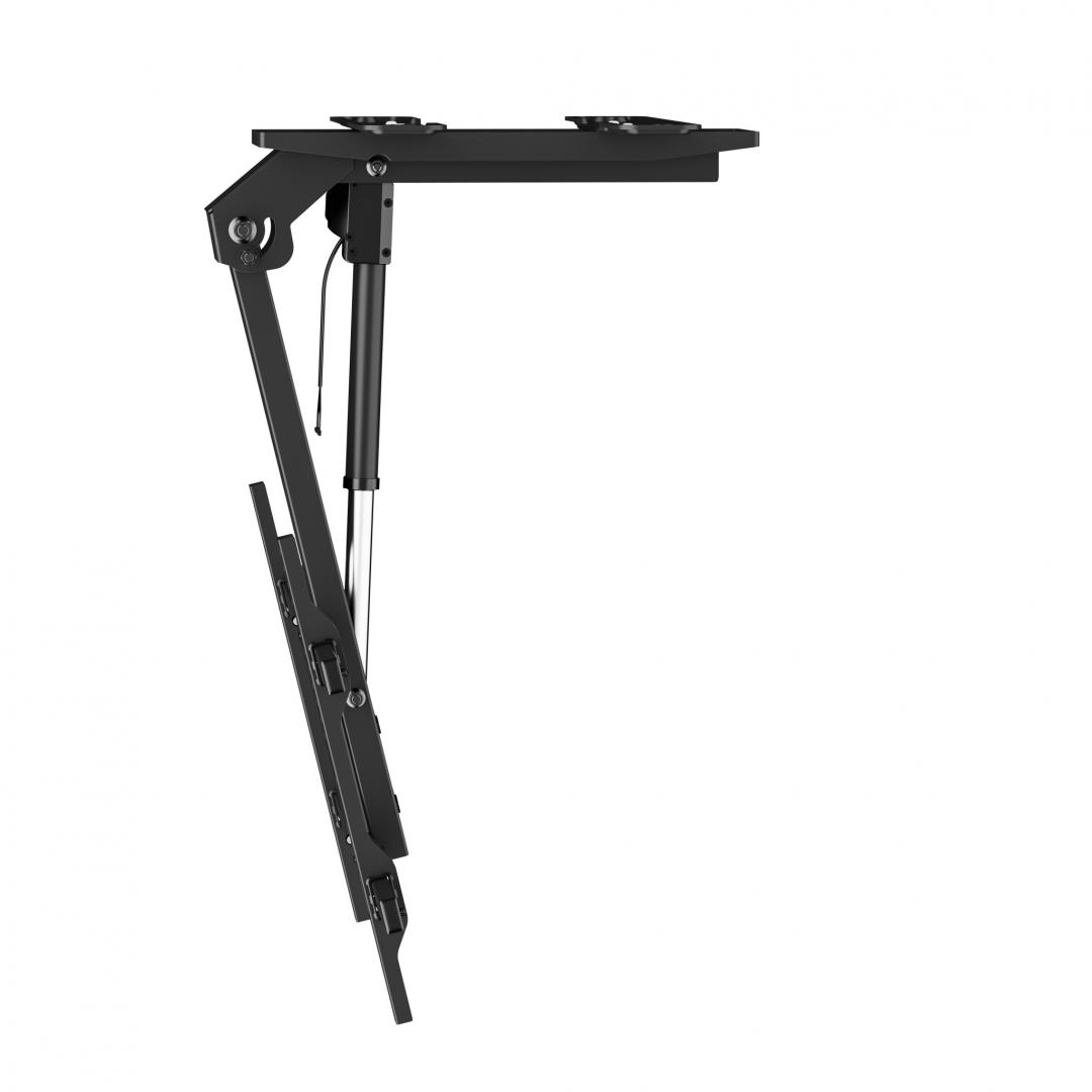 Suport TV de tavan Motorizat Serioux TVM0748D, reglabil. 43"-86" (109cm-218cm), Negru 2 Suport TV de tavan Motorizat Serioux TVM0748D, reglabil. 43"-86" (109cm-218cm), Negru - imagine 2