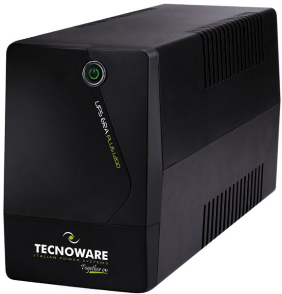 UPS, TECNOWARE, ERA PLUS 1200 SCHUKO, 1200VA/840W, Tehnologie Line Interactive Plus, AVR, Software de management UPS TecnoManager, 2 Prize Schuko