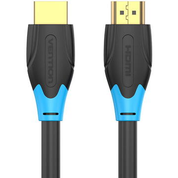 Cablu HDMI A tata- HDMI A tata, 2m, Vention, Ultra HD 4K, negru