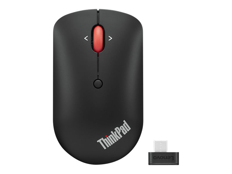 Mouse Wireless Lenovo ThinkPad Compact 2400DPI Negru