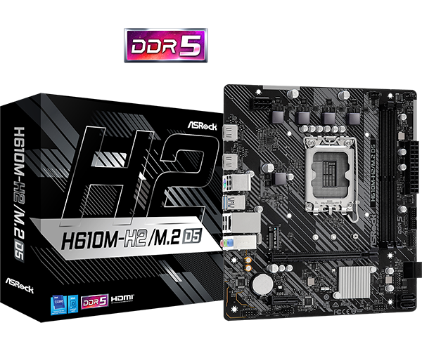 Placa de baza ASRock H610M-H2/M.2 D5 LGA1700