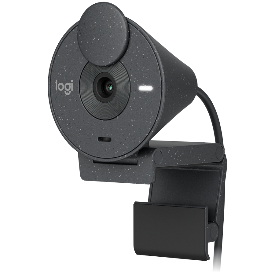 Camera web Logitech Brio 305, Full HD, 2MP, USB-C, Negru