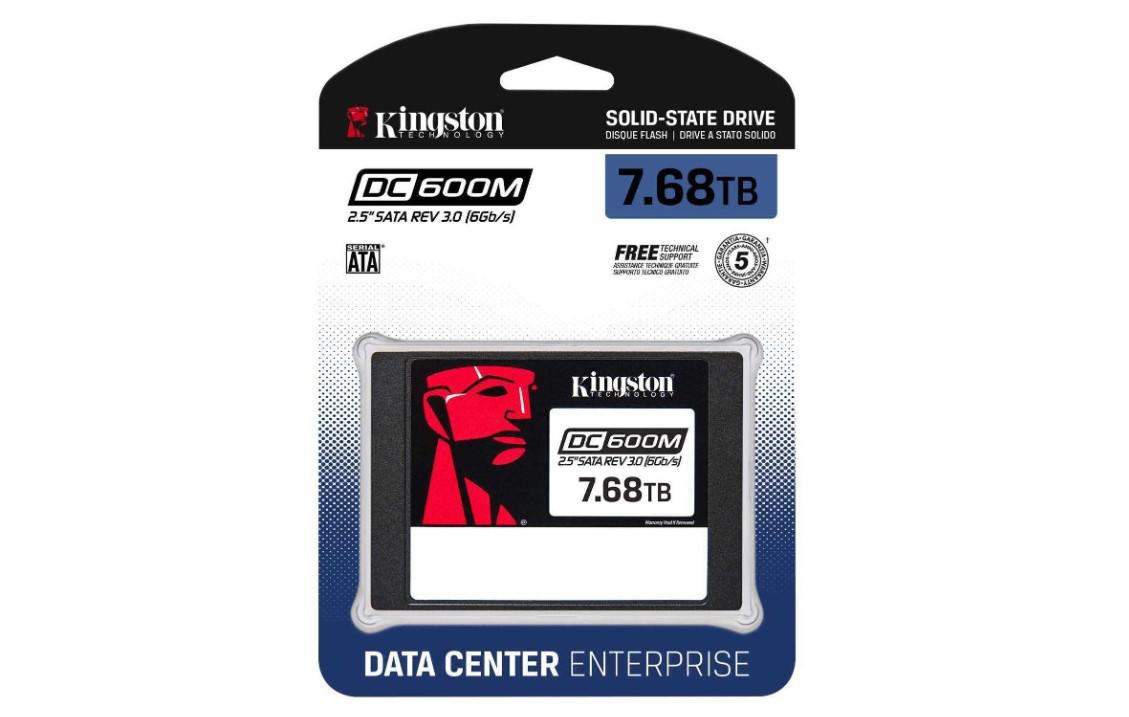 Solid State Drive (SSD) Kingston, DC600M, 7680GB, 2.5", SATA III, 6Gbps 2 Solid State Drive (SSD) Kingston, DC600M, 7680GB, 2.5", SATA III, 6Gbps - imagine 2