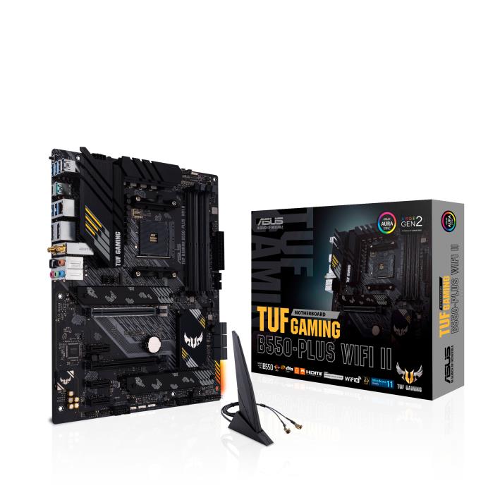 Placa de baza ASUS TUF GAMING B550-PLUS WIFI II, Socket AM4