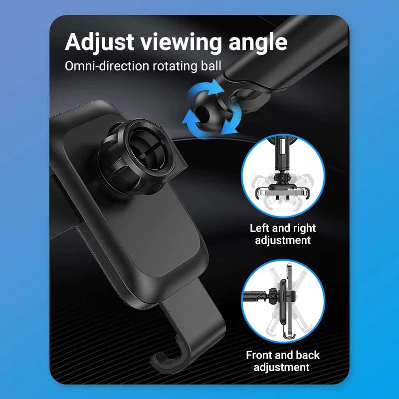 Suport auto pentru telefon Vention, fixare parbriz sau bord prin ventuza, unghi reglabil, device compatibil 4.7-7.2inch, Negru 5 Suport auto pentru telefon Vention, fixare parbriz sau bord prin ventuza, unghi reglabil, device compatibil 4.7-7.2inch, Negru - imagine 5