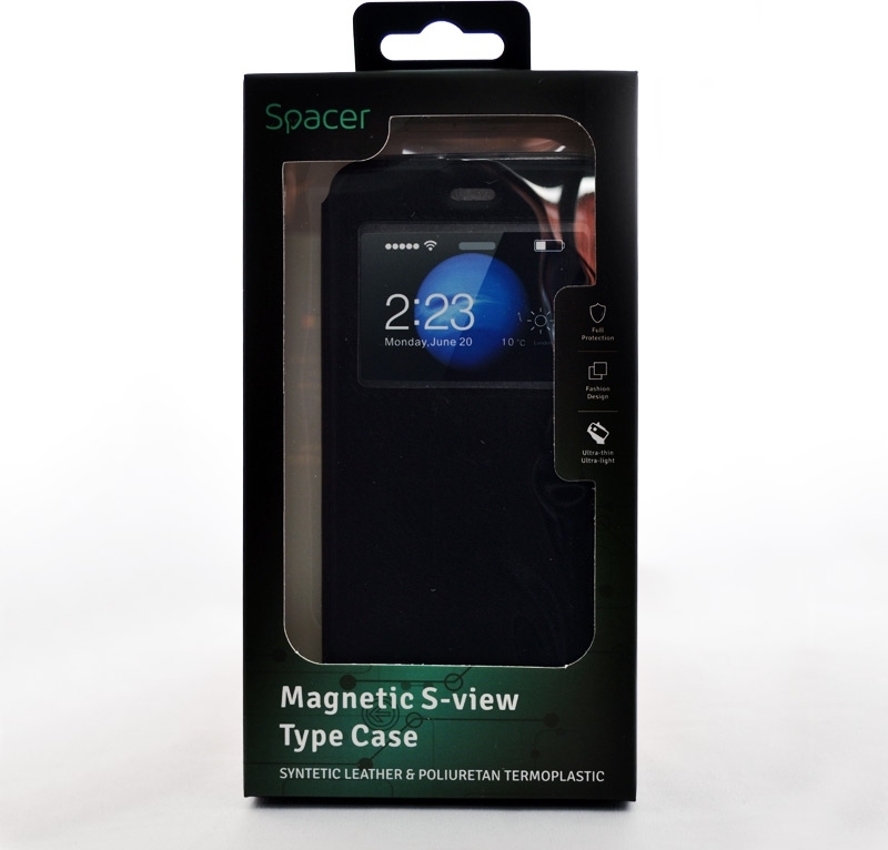 Husa telefon Magnetica Spacer pentru Samsung J5 2017 doar J530F, Negru 3 Husa telefon Magnetica Spacer pentru Samsung J5 2017 doar J530F, Negru - imagine 3