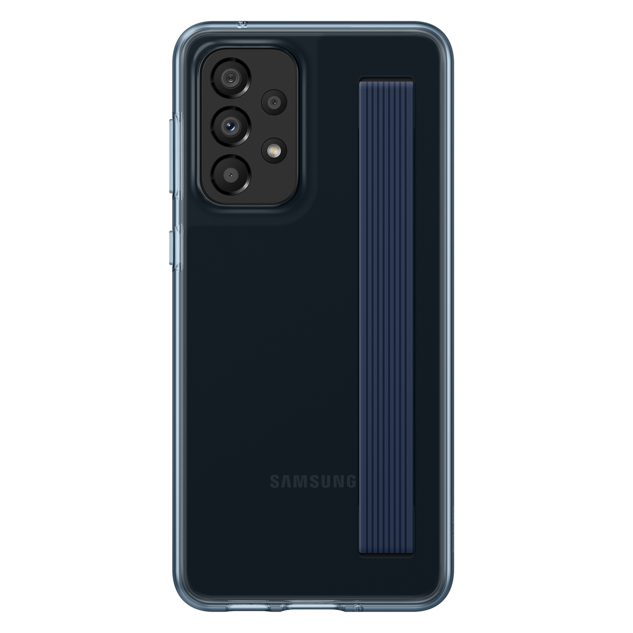 Husa de protectie Samsung Slim Strap Cover pentru Galaxy A33 5G, Black 1 Husa de protectie Samsung Slim Strap Cover pentru Galaxy A33 5G, Black