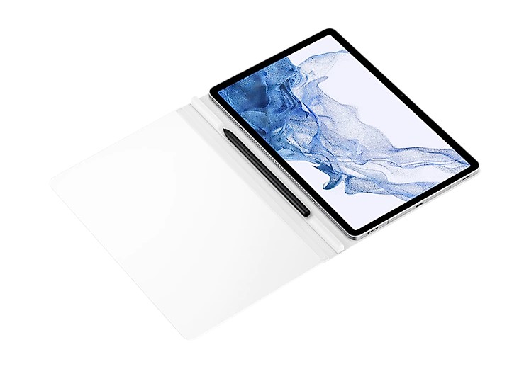 Husa de protectie Samsung Note View Cover pentru Galaxy Tab S7, S7 5G, S8, S8 5G, White 4 Husa de protectie Samsung Note View Cover pentru Galaxy Tab S7, S7 5G, S8, S8 5G, White - imagine 4