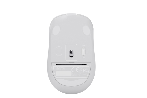 Mouse wireless A4Tech FG12-WH, 1200dpi, Alb 4 Mouse wireless A4Tech FG12-WH, 1200dpi, Alb - imagine 4