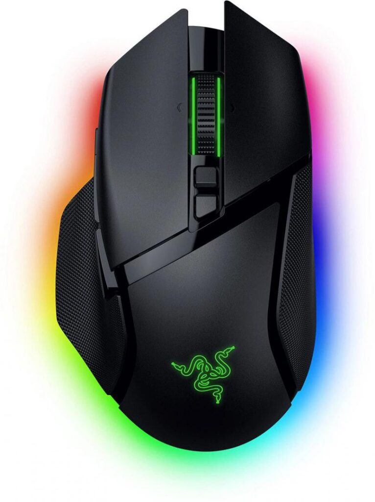 Mouse Gaming Wireless Razer Basilisk V3 Pro, 35000 DPI, iluminare Chroma RGB, Negru
