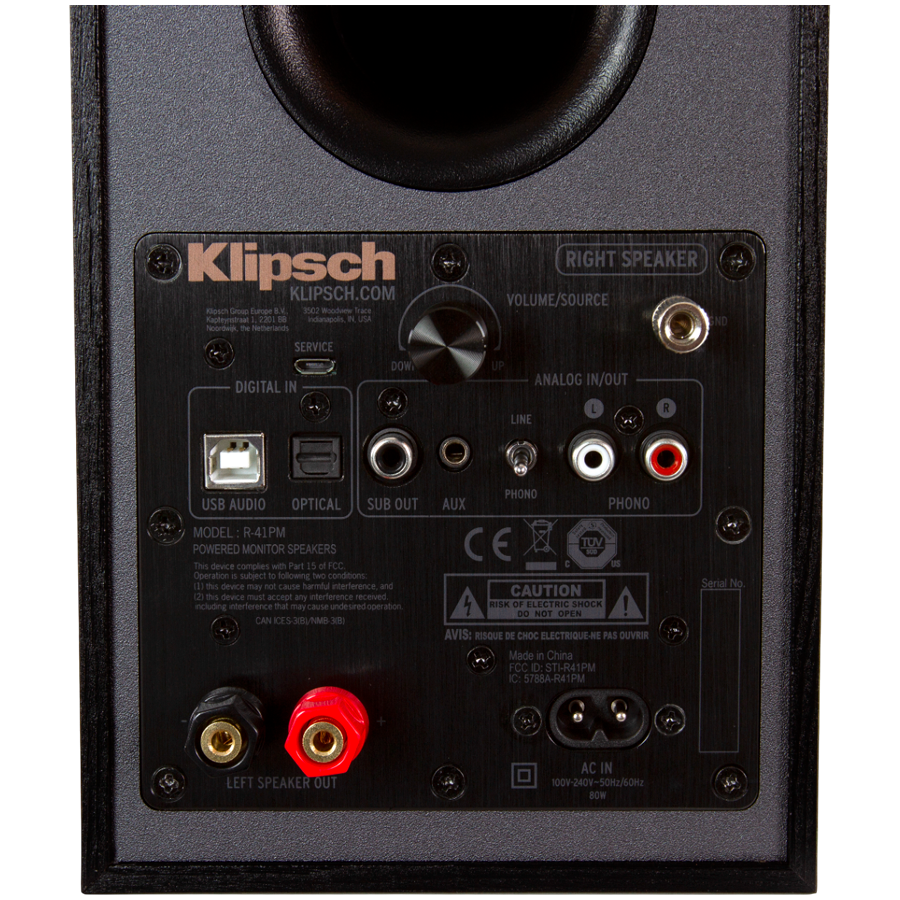 Set 2 boxe active Klipsch R-41PM, 2x35W RMS 4 Set 2 boxe active Klipsch R-41PM, 2x35W RMS - imagine 4