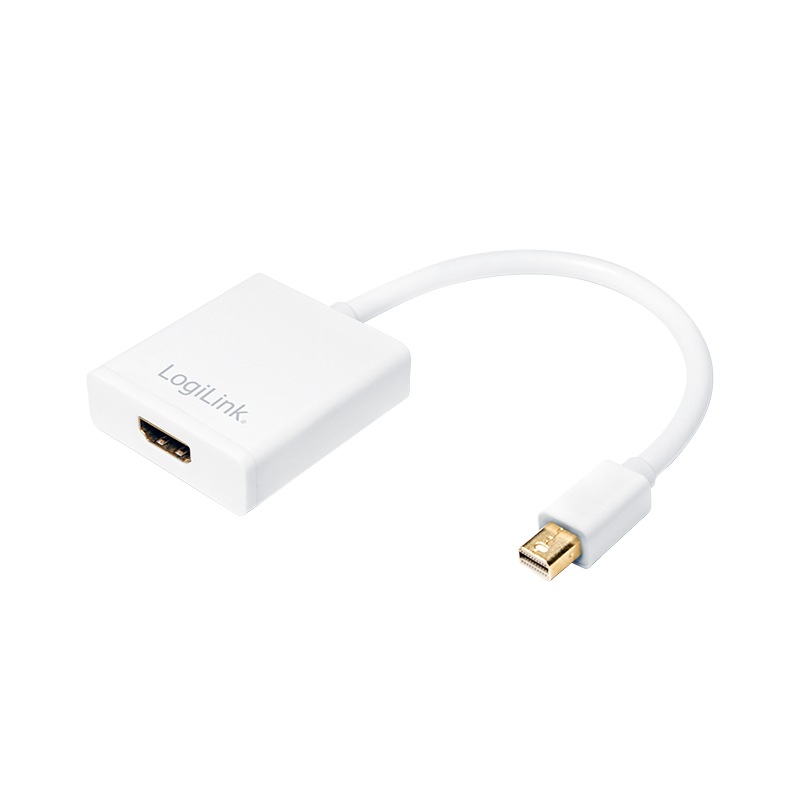 Cablu adaptor Mini DisplayPort tata la HDMI mama, 15cm, LOGILNK CV0036B