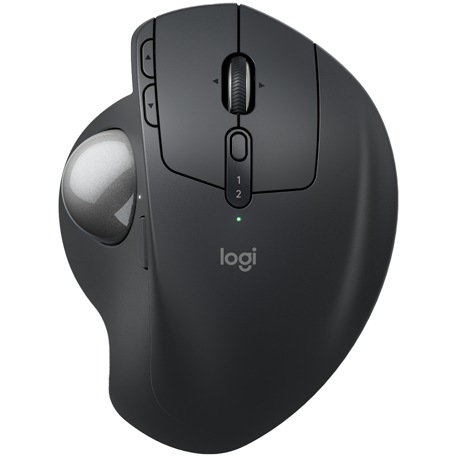 Mouse Logitech Wireless MX Ergo S, Trackball, Negru