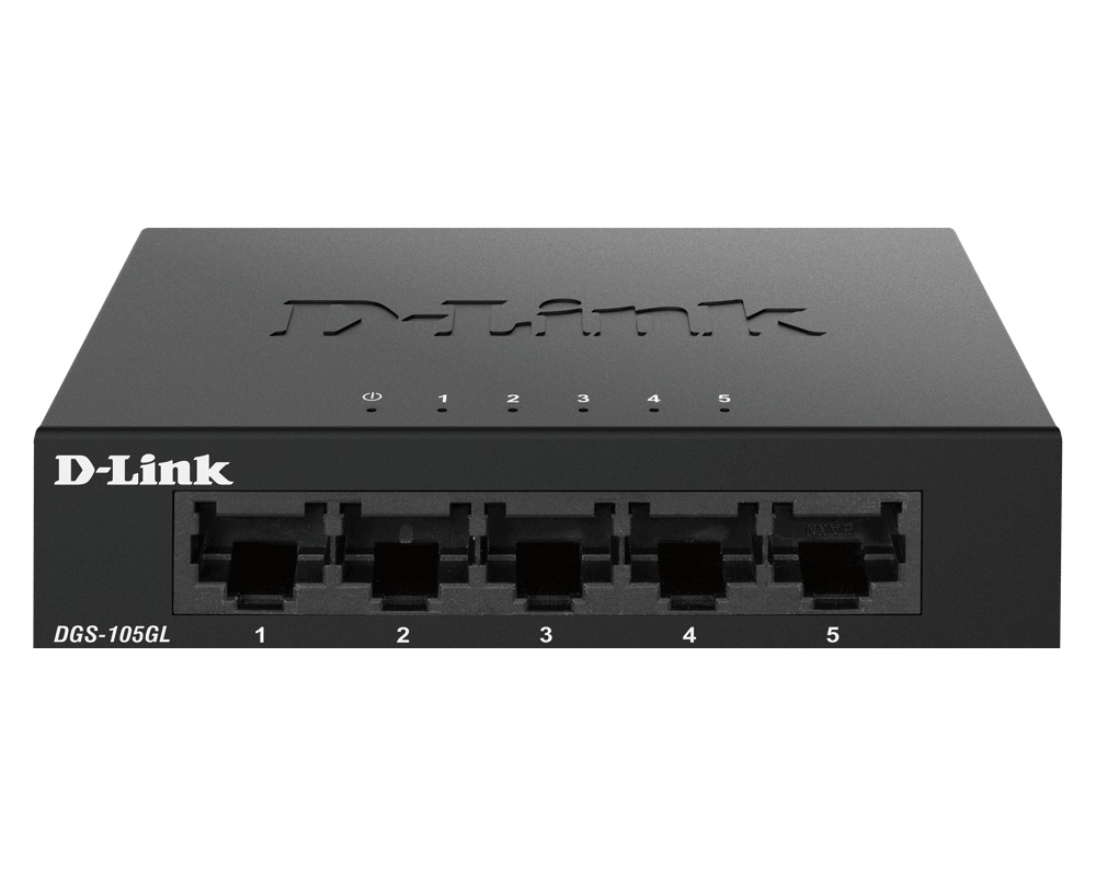 Switch D-Link DGS-105GL, 5-Port Gigabit