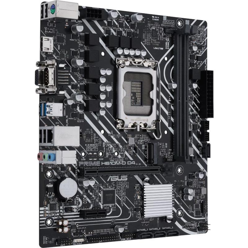 Placa de baza ASUS PRIME H610M-D D4, Socket 1700 4 Placa de baza ASUS PRIME H610M-D D4, Socket 1700 - imagine 4