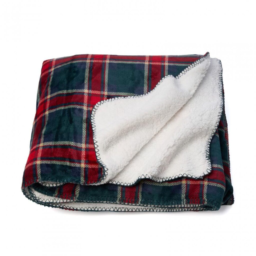 Patura Blanita Carouri Rosu 160×200 cm