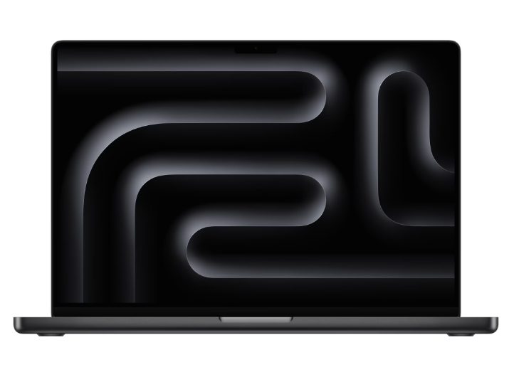 Laptop Apple MacBook Pro 16″ cu procesor Apple M4 Pro, 14 nuclee CPU si 20 nuclee GPU, 24GB RAM, 512GB SSD, Space Black, Tastatura Internationala, Manual RO
