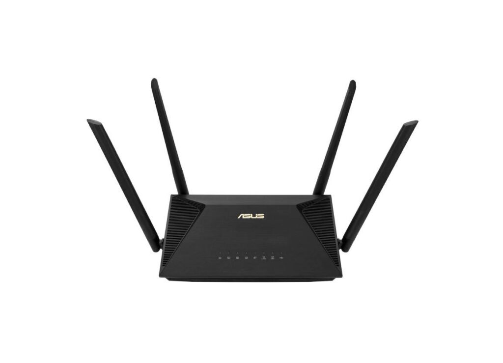 Router Wireless ASUS RT-AX1800U, AX1800, Dual-Band, Dual-Core CPU, 128MB/256MB, Gigabit, AiProtection Classic, Traditional QoS, VPN server/client, IPTV, OFDMA, MU-MIMO, Beamforming, AiMesh