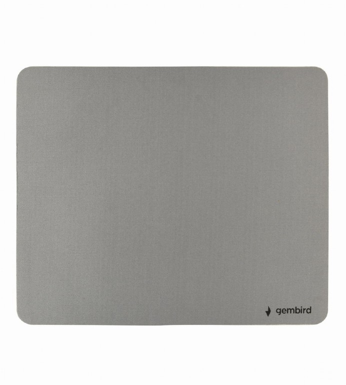 Mousepad Gembird, cauciuc si material textil, 220 x 180 x 3 mm, gri, MP-S-G